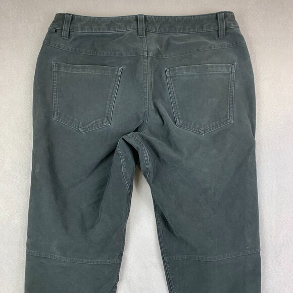 Lululemon Mens Pants 30 Black Jeans ABC Slim Fit Utilitech Tapered 30x30 M5ABNS - Picture 7 of 11